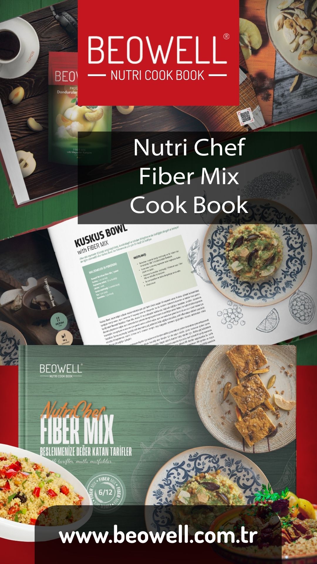 NUTRI CHEF FIBER MIX COOK BOOK